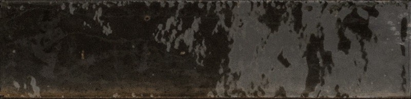 Csempe, Ragno, Look Nero Glossy, f�nyes fekete, 6x24 cm 