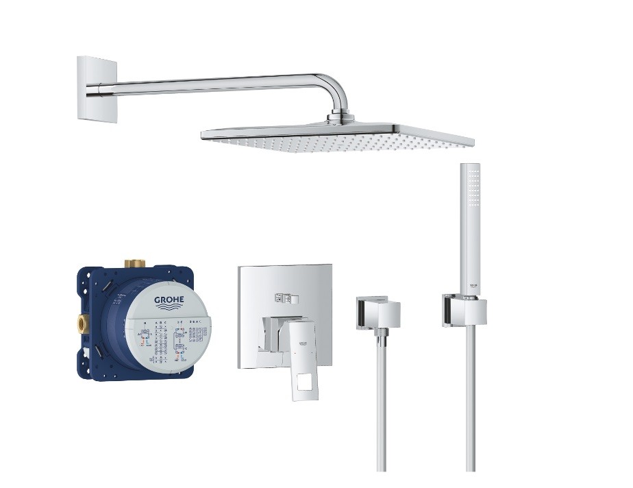 Grohe Eurocube 25238000, Zuhanyrendszer, Rainshower mono 310 fejzuhannyal