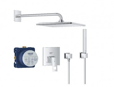 Grohe Eurocube Teljes zuhanyrendszer Rainshower mono 310 fejzuhannyal, 25238000