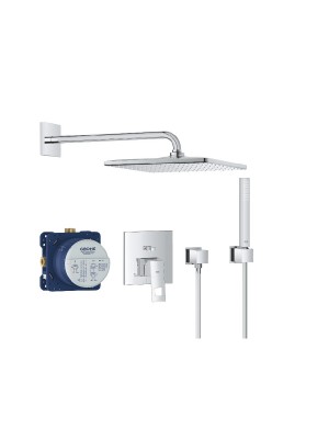 Grohe Eurocube Teljes zuhanyrendszer Rainshower mono 310 fejzuhannyal, 25238000