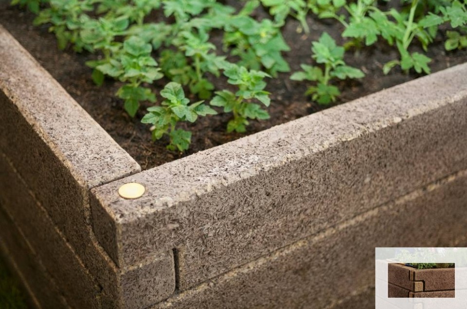 Magas�gy�s, Leier, Durisol t�glalap alakzat, barna