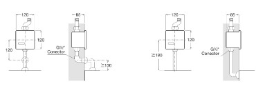 Roca Sentronic-s Panel ABS krm