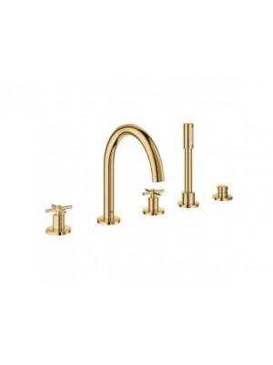 Grohe 19923GL3 Atrio New Classic 5 lyukas kd-zuhanycsaptelep, X fogantyval, cool sunrise