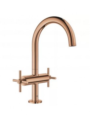 Grohe 21019DA3 Atrio New Classic Ktkaros mosdcsaptelep L mret, X fogantyval, warm sunset