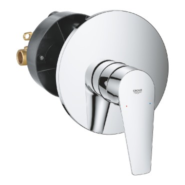 Grohe, BauEdge egykaros zuhany csaptelep 1 utas, alaptesttel 29078001