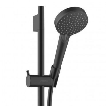 Hansgrohe Vernis Blend zuhanyszett Vario EcoSmart, S Puro 65 zuhannyal, matt fekete, 26423670