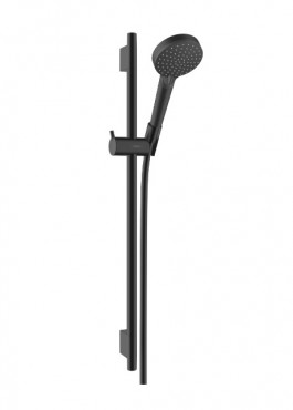 Hansgrohe Vernis Blend zuhanyszett Vario EcoSmart, S Puro 65 zuhannyal, matt fekete, 26423670