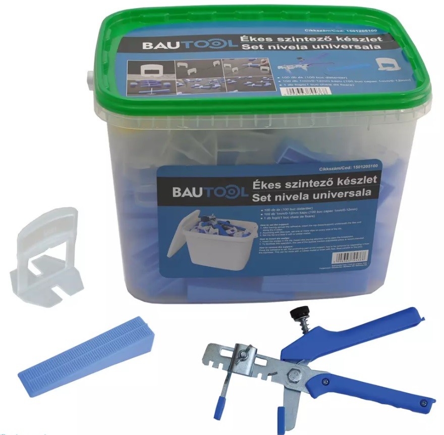 Bautool �kes szintez� k�szlet (2 mm/0-12 mm kapu), 1501205200