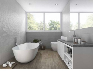 Csempe, Ragno, Replace Grigio matt, 25x76 cm 