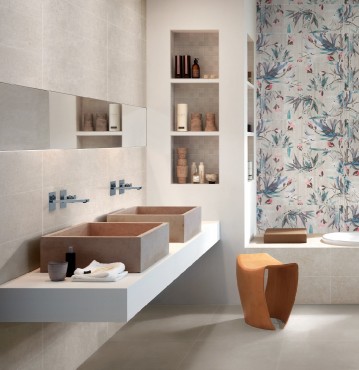 Csempe, Ragno, Creek Bianco matt, 25x76 cm 