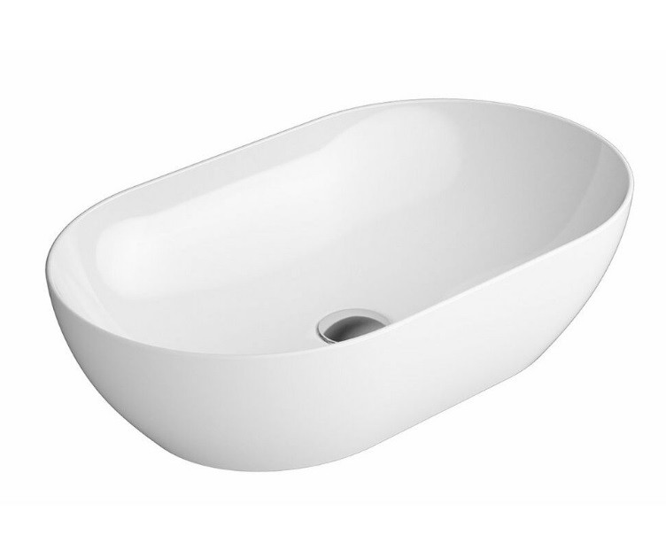 Mosd�, Sapho GSI Pura 883411, csaplyuk n�lk�l, pultra helyezhet�, feh�r, 60 cm