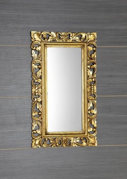 Sapho Samblung t�k�r fa kerettel, 40x70cm, arany