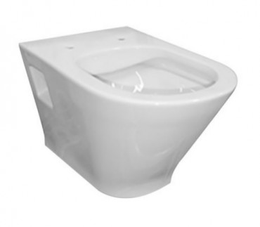 WC, Roca, The Gap Round A3460N7000, fali, rimless (perem n�lk�li), m�ly�bl�t�s�