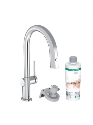 Hansgrohe Aqittura M91 Filtersystem konyhai csaptelep s szrrendszer 210 kihzhat zuhanyfejjel 76801000