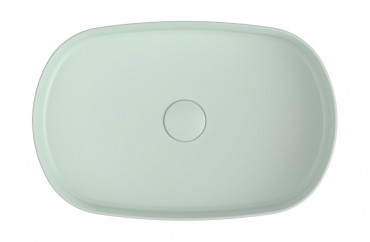 Sapho Infinity Oval kermiamosd, 55x36cm, matt mentol