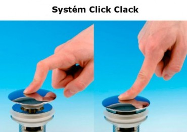 Sapho Klik-klak mosd�lefoly�, 5/4, 20-70mm, matt mentol fed�llel