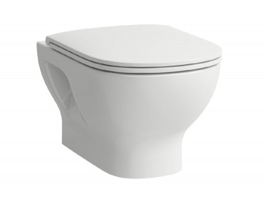 WC, Laufen, Lua H8660810000001, fali, rimless (perem n�lk�li), m�ly�bl�t�s�, �l�k�vel