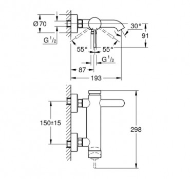 Grohe 25250001 Essence New Kdcsaptelep