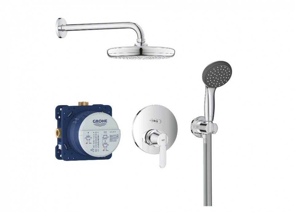 Grohe, GET 25220001 Zuhanyrendszer, Vitalio Start 210 fejzuhannyal, 1,50 m