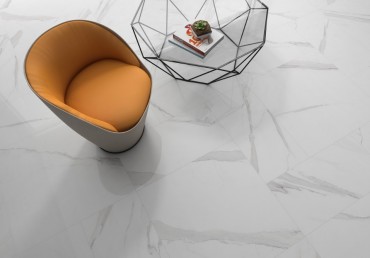 Padllap, Geotiles, Statuary Blanco, csiszolt magasfny rett, 04-840-012-7960, 60x60 cm