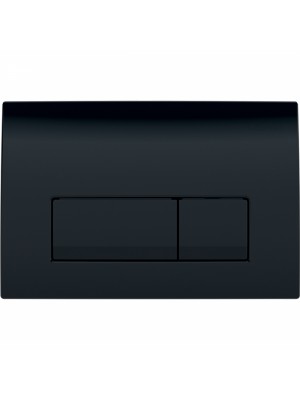 Geberit Delta50 m�k�dtet�lap, 2 mennyis�ges �bl�t�shez, fekete 115.119.DW.1