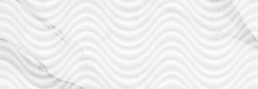 Geotiles rlv. Asaro Blanco fnyes rett. 30x90 cm dekorcsempe, 31-872-012-8888