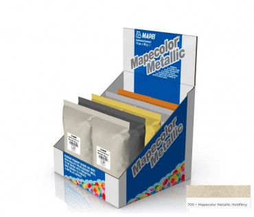 Mapei, Mapecolor Metallic, metlfny porpigment, Holdfny (platina) 90 gr