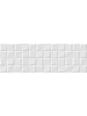 Dekorcsempe, Geotiles Brillo Blanco rlv. rett. 30x90 cm