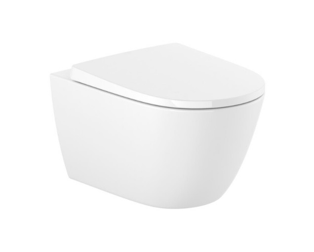 WC, Roca, Ona, fali, rimless (perem n�lk�li), m�ly�bl�t�s�