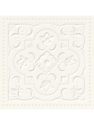 Paradyz Classy Chic Bianco Struktura A csempe 19,8X19,8 G1