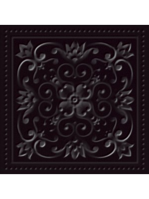 Paradyz Classy Chic Nero Struktura B csempe 19,8X19,8 G1
