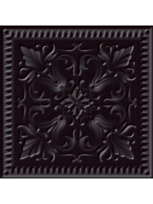 Paradyz Classy Chic Nero Struktura C csempe 19,8X19,8 G1