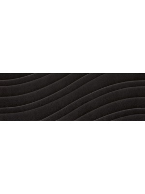 Paradyz Glitter Mood Nero ciana C Struktura rett csempe 29,8X89,8 G1