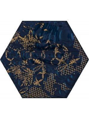 Paradyz Intense Tone Blue Inserto Hexagon B 19,8X17,1 G1