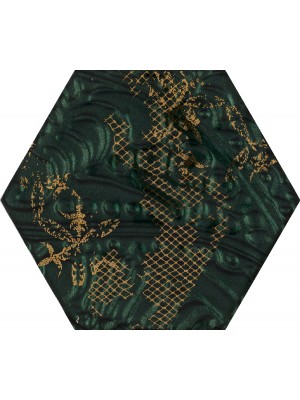 Paradyz Intense Tone Green Inserto Hexagon C 19,8X17,1 G1