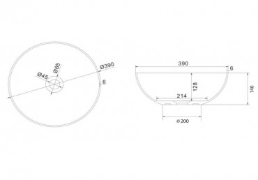 Sapho Formigo beton mosd, tm:39x14cm, homok,  FG033