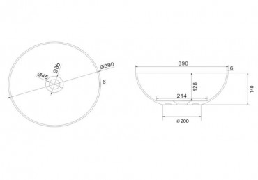 Sapho Formigo beton mosd, tm:39x14cm, homok,  FG033