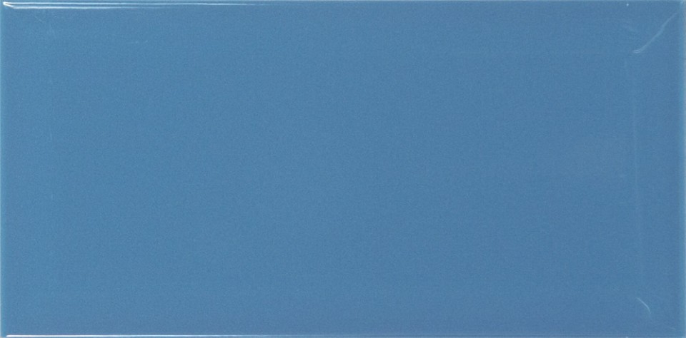 Csempe, Vilar, Metro Aqua Blue, brillo biselado, f�nyes 10x20 cm 