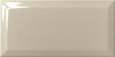 Csempe, Vilar, Metro Light Grey, brillo biselado, fnyes, vilgosszrke, 10x20 cm 
