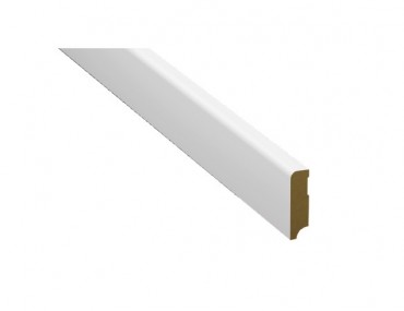 Szeg�lyl�c, MDF58, Pure+ Furie 57125, lakkozott, feh�r (2,4 m/sz�l)