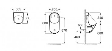 Roca Proton hts bekts perem nlkli vizelde