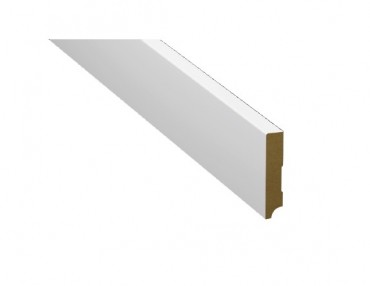 Szeg�lyl�c, MDF78, Pure+ Furie 57126, lakkozott, feh�r (2,4 m/sz�l)