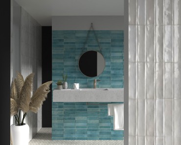 Csempe, Savoia, Artisan Azzurro, f�nyes, 25x60 cm 