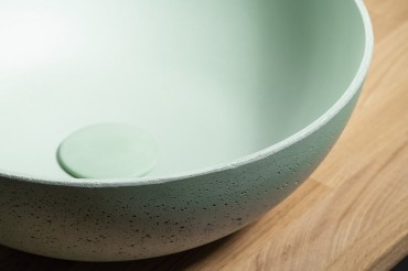 Mosd, Sapho, FORMIGO FG038, beton, zld szn, tmr: 39 cm