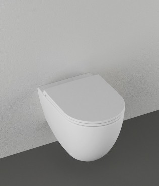 Sapho Isvea Infinity Rimless fali WC, 36,5x53cm, matt fehr