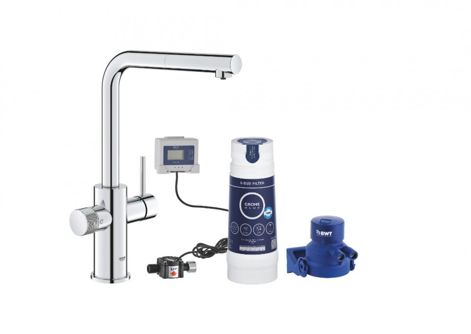 Grohe Blue Pure S Csaptelep Kihzhat fejjel s  vzszrvel, 30591000