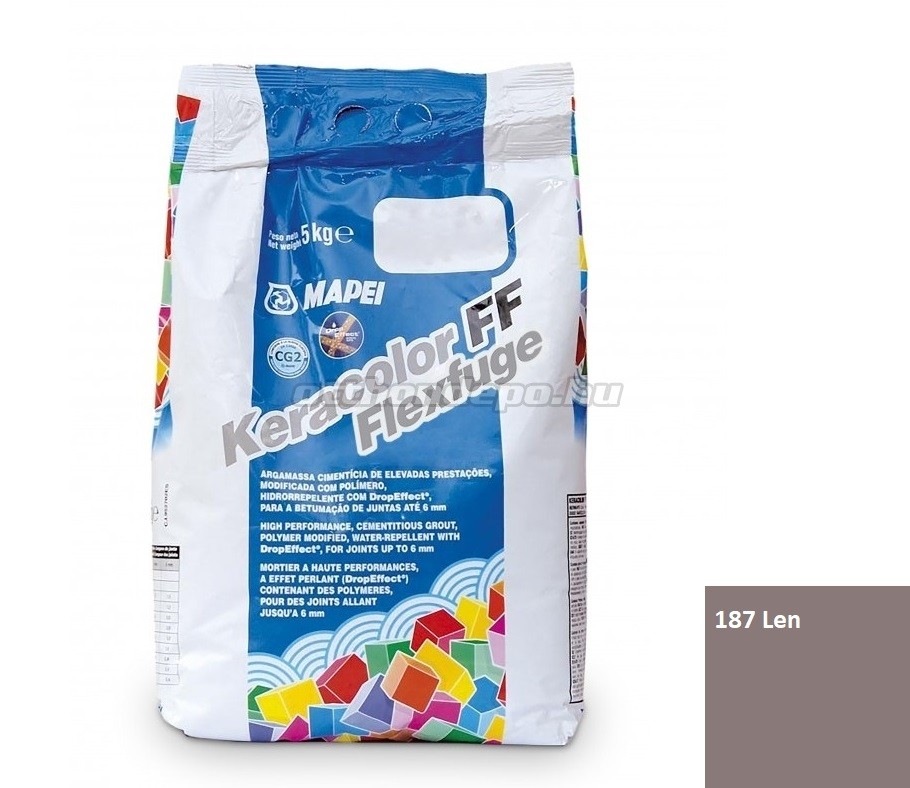 Mapei Keracolor FF Flex Fugz 6 mm-ig 187 len 5 kg