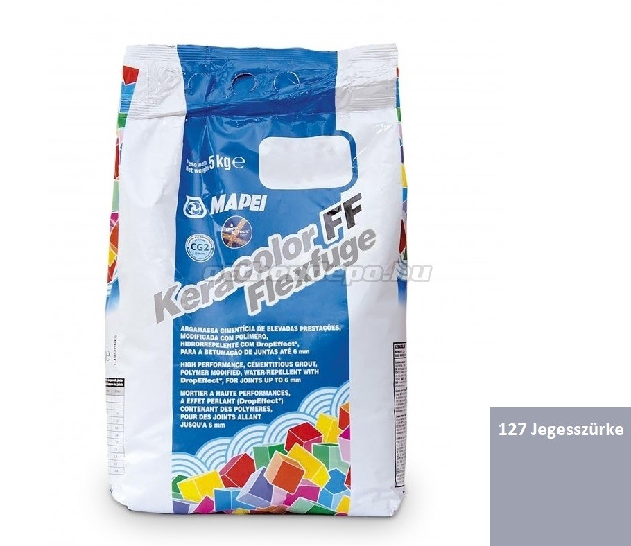 Mapei Keracolor FF Flex Fugz 6 mm-ig 127 jegesszrke 5 kg