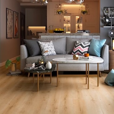 Laminlt padl, Classen, 62620 Casa BASIC AQUA, Classico Salve L4069 Bellemont oak natural, 7mm
