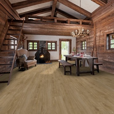 Lamin�lt padl�, Swiss Krono Tex, PREMIUM AQUA, MyFloor Chalet, M1019 Girona Oak, 10 mm